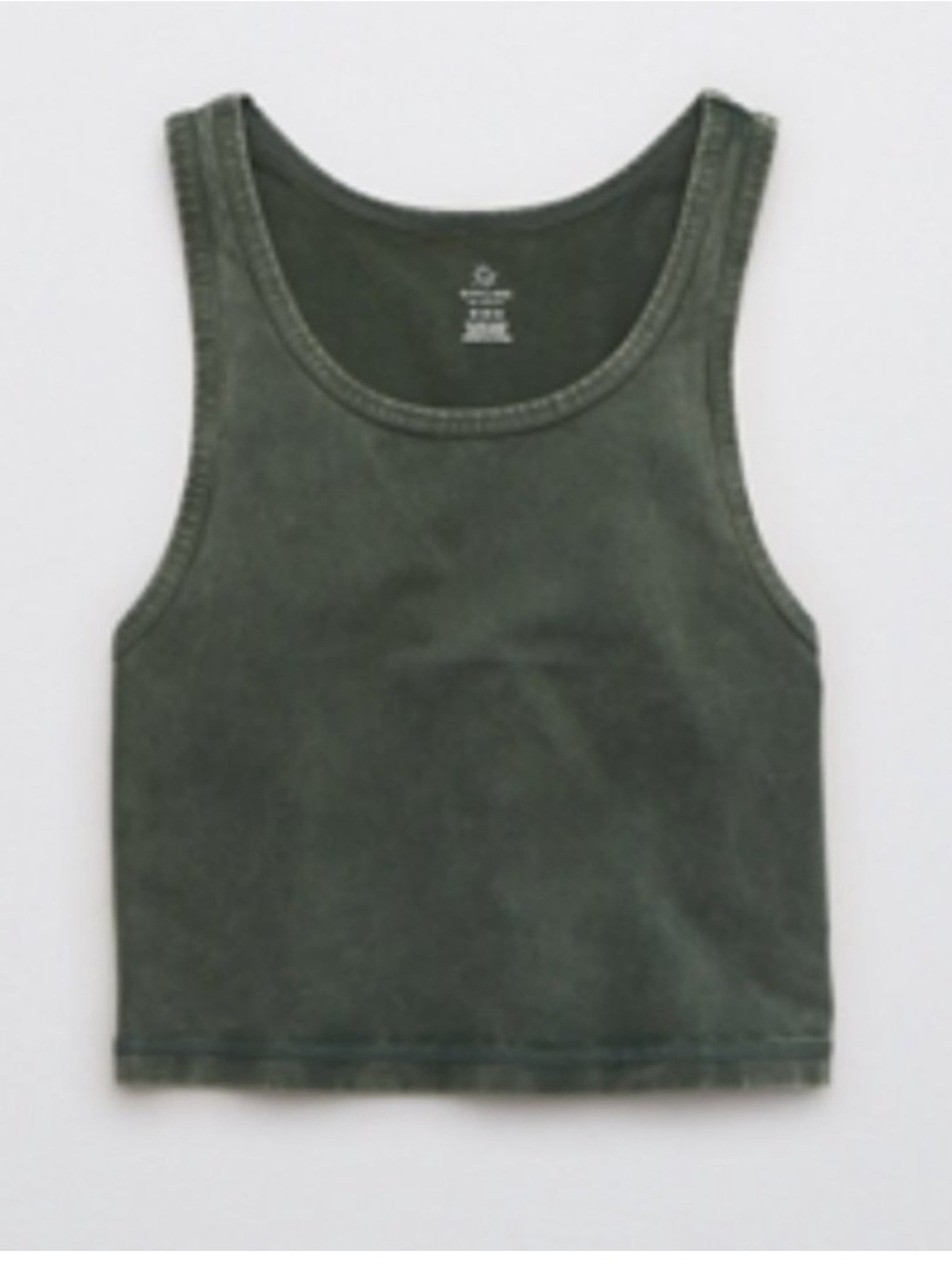 Aerie Washed Cropped Tank Top